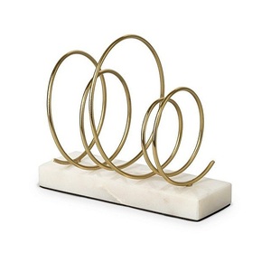 Handcrafted Aluminum Sculpture With Beautiful Polished Finish Perfect For Modern Home Decoration Setup Table <b>Object</b> Desk - Product Image 3