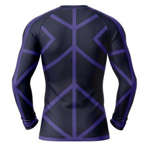 Wholesale Custom Prints Rash Guard Sublimated All Over Design Any Color Logo Long Sleeve Compression Fit Gym Surf <b>Swim</b> Fight <b>Top</b> - Product Image 4