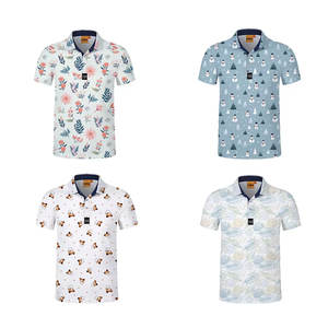 Polo de Alta Calidad con Logotipo Personalizado, Cierre de Cremallera 1/4, Sublimación, 180 Gsm, Algodón, Camiseta con Cuello para Golf, para Hombre - Product Image 4