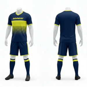 Team Soccer Kit Full Sublimation 100% Polyester Crew Neck Uniform | <b>Men</b> Women Adult Sizes | Lightweight Quick Dry Breathable - Product Image 1