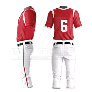 Uniforme de Béisbol Atlético Moderno para Hombre, Diseño Profesional Elegante, Cómodo, Ligero y Transpirable, Servicio OEM, Jersey y Pantalones Cortos - Product Image 6