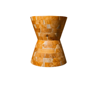 ARTERRA Luxury Handcrafted Durable Teak Root Hourglass Coffee Table-Rustic Natural Grain <b>Pattern</b> Living Room Furniture - Product Image 2