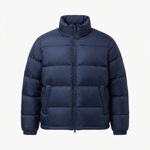 Blouson matelassé coupe carrée pour homme, logo personnalisé, OEM, chaud pour l'hiver, vêtement d'extérieur rembourré court, vente en gros - Product Image 6