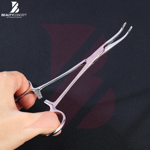 Pinces de perçage corporel en acier inoxydable de haute qualité, durables, robustes, personnalisables et réutilisables pour oreilles, nez et lèvres - Product Image 4