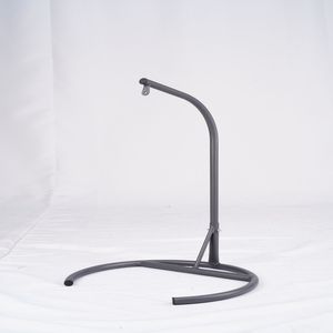 Lit suspendu pour chat d'intérieur avec support, chaise œuf en rotin tressé, coussin pour chats, lit pour animaux de compagnie - Product Image 6