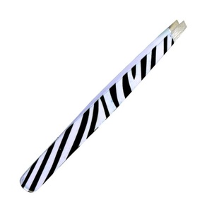 Pinzas para cejas de extensión de pestañas de alta calidad para depilación Pinzas para cejas de alta calidad Acero inoxidable Color diferente - Product Image 1
