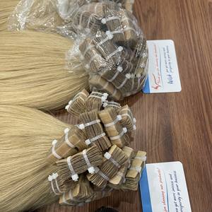 Prêt à expédier 100% extensions de cheveux vietnamiennes extensions de cheveux en bande grande quantité en stock fournisseur pas d'enchevêtrement pas de perte de cheveux - Product Image 6