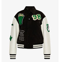 Chaqueta Varsity de Béisbol con Diseño de Anime Personalizado, Chaqueta Bomber para Hombre, Nueva Llegada