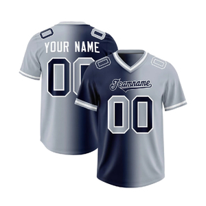 Maillot de football américain et de rugby personnalisable à manches courtes, respirant en mesh, pour hommes, fans, nouveau design de match - Product Image 4