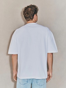 ผู้ผลิตเสื้อยืดสตรีทแวร์ผ้าฝ้ายสั่งทำพิเศษ ทรงโอเวอร์ไซส์ ไหล่ตก พิมพ์ลาย DTG ปักลาย  ขั้นต่ำในการสั่งซื้อน้อย - Product Image 5