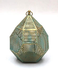 Vente en gros de lanternes décoratives pour le Ramadan Lanternes à bougie en métal personnalisées et bocal Bougeoirs et lanternes décoratifs de Noël - Product Image 3