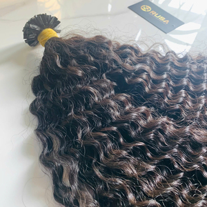 Proveedor de cabello humano virgen vietnamita 100% al por mayor, puntas planas mini, sin sintéticos, longitudes y colores personalizados - Product Image 1