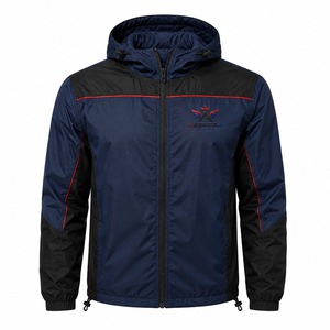 Veste coupe-vent pour homme, vêtement d'extérieur léger et professionnel, veste coupe-vent pour homme confectionnée avec un tissu durable et une doublure confortable - Product Image 1