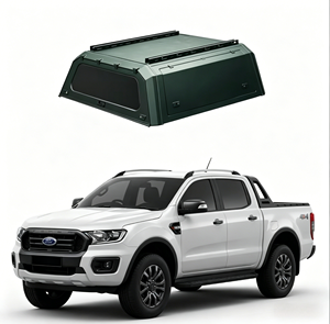 หลังคาเหล็กแข็งแบบคู่เดี่ยว สำหรับรถกระบะโตโยต้า ไฮลักซ์ วีโก้ รีโว่ ปี 2005-2014 2015-2021 ทำจากอลูมิเนียมอัลลอยด์ <span class=keywords><strong>4x4</strong></span> - Product Image 1