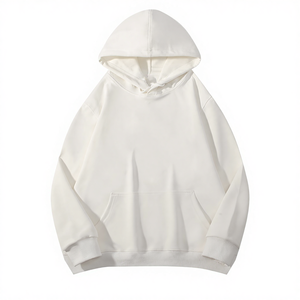 Sweat-shirt à capuche unisexe surdimensionné en molleton doux, mélange de coton, manches longues, décontracté, avec poche kangourou - Product Image 1