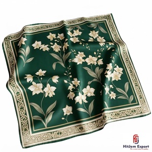 Pañuelo Cuadrado con Estampado Digital Personalizado Premium, Accesorios de Moda Ligeros, Tela Elegante, Fabricante y Proveedor Mayorista OEM ODM - Product Image 4