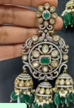 Atractivos Pendientes de Zirconia Chapados en Oro con Aspecto de Piedra para Mujeres y Niñas, Ideales para Bodas y Fiestas, a la Moda - Product Image 2