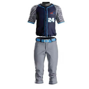 Uniformes de Béisbol y Sóftbol Ligeros de la Mejor Calidad para Hombre, con Logotipo Personalizado Impreso, Diseña Tus Propios Uniformes - Product Image 1