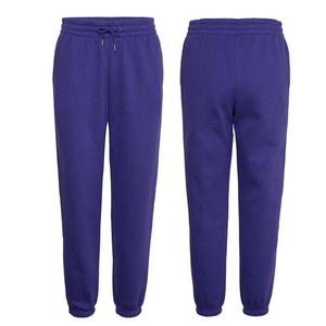 Pantalones de Moda para Mujer 2026, Pantalones Casuales con Logotipo Personalizado, Nueva Llegada, 100% Algodón, Color Morado, Ropa de Mujer - Product Image 3