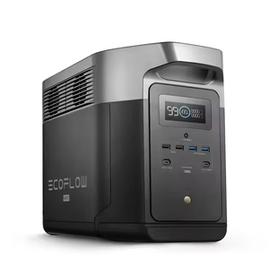 EcoFlow DELTA MAX 1600 2000W 1612Wh Onduleur à onde sinusoïdale pure Batterie lithium-ion externe Télécommande Panneau solaire MPPT Voiture - Product Image 1