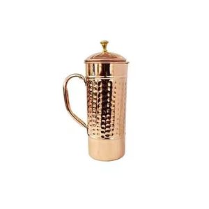 Eco-Friendly Copper Jug Modern Anti-Corrosion Pitcher Customizable Premium Insulated <b>Drinkware</b> with PureGuard Protection - Product Image 3