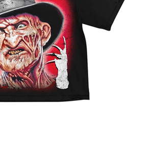 Custom Movie Character Printed Short Sleeve T-Shirt <b>Men</b> <b>Black</b> O-Neck Casual Jersey Fit - Product Image 2