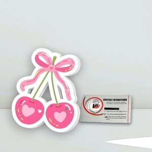 Paleta de Acrílico Sólido Versátil para Extensiones de Pestañas con Diseño de Corazón y Mariposa, Herramientas de Belleza - Product Image 3
