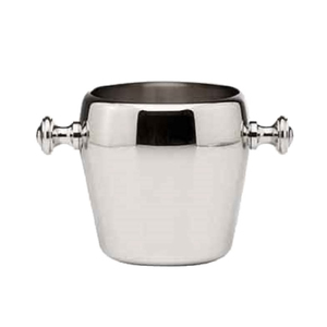 Enfriador de vino metálico clásico y juego de cubitera ecológico, accesorio de bar, cubitera niquelada para champán y vino a buen precio - Product Image 6