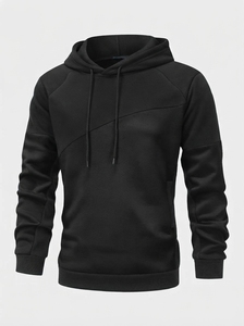 New Arrival Wholesale Rate Quick Dry Breathable lightweight <b>Men</b> Pullover <b>Sweatshirt</b> Solid Colors Streetwear Style - Product Image 5