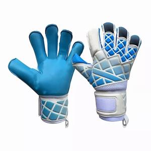 Guantes de Portero de Fútbol Profesional de Alta Calidad, Deportivos, Unisex, Negros, Rojos, Blancos, Azules, con Cierre de Velcro, Antideslizantes y Transpirables - Product Image 4