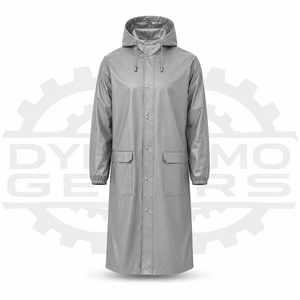 Waterproof Hooded <b>Raincoat</b> for <b>Men</b> Women | Lightweight EVA Rain Jacket | Reusable Outdoor Rain Coat for Hiking Camping Travel - Product Image 4
