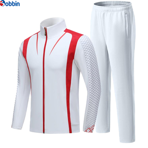Conjunto Deportivo Casual Personalizado de Alta Calidad para Hombre y Mujer, Chaqueta y Pantalón Deportivos de Manga Larga con Cremallera Completa para Correr - Product Image 1