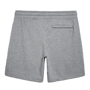 Pantalones cortos de algodón gris para hombre, con cordón, casuales, de color sólido, con bolsillos, cintura media, tejidos, transpirables, de longitud corta. - Product Image 2