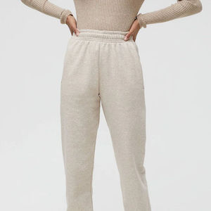 Eco Friendly Winter <b>Women</b> Polyester Sweatpants Premium <b>Fleece</b> Breathable <b>Jogger</b> Pants Comfortable Athletic Flat Drawstring - Product Image 4