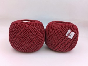 Fil à tricoter en coton teint bouclé épais pour le crochet et la couture à la main, fabriqué en Inde - Product Image 4