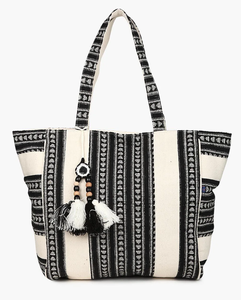 Bolsos de Mano de Algodón Hechos a Mano de Estilo Bohemio de Tendencia 2026, Bolsos de Compras de Uso Diario para Damas a la Moda, Calidad de Exportación - Product Image 1