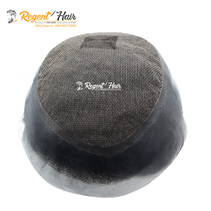 Customized Super Fine <b>Silk</b> for Lace Front Toupee Women Natural <b>Black</b> Remy Indian Hair Thin Skin PU Base Deep Wave - Product Image 4