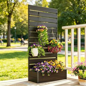 Fioriera da Giardino Senza Piante in Vaso, Accessori Essenziali per il Giardinaggio - Product Image 4