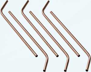 Radhe Enterprises Eco-Friendly Premium Quality Classic <b>Copper</b> Straw Handle Customizable Anti-Slip Lightweight Brown Outdoor - Product Image 4
