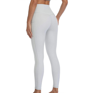 ชุดโยคะออกกำลังกายสำหรับผู้หญิง สั่งทำโลโก้ได้ กางเกงเลกกิ้งกีฬา กางเกงรัดรูปไร้ตะเข็บ พิมพ์ลายแบบ Sublimation - Product Image 4