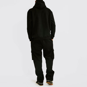 Sweat-shirts pour hommes à impression en relief, respirants et durables, en polyester et coton, pour usage extérieur en hiver, style mode - Product Image 3