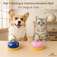 Cloche d'entraînement et de communication pour chiens et chats