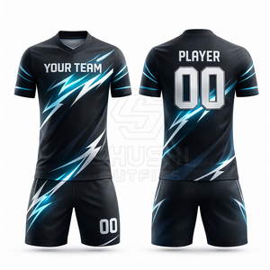 Uniforme de Fútbol para Hombre de Alta Calidad, Talla Grande, Resistente, 100% Poliéster, Transpirable, de Secado Rápido, Ligero, Servicio OEM - Product Image 5