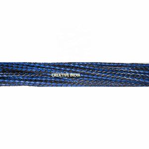 Cordons en cuir tressé de haute qualité pour la création de bijoux DIY, couleur olive métallique, 2,5 mm-5 mm, composants de la marque CI Creative Expressions - Product Image 2