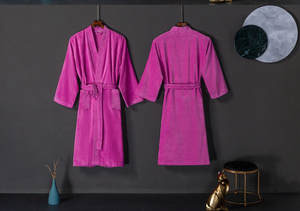 Peignoir Kimono en Coton Éponge 100% pour Hommes et Femmes, Grande Taille, Robe de Luxe pour Hôtel et Spa, Respirant, Doux, Absorbant, Séchage Rapide - Product Image 4
