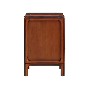 Mesa de Noche de Madera Maciza para Dormitorio con 2 Cajones de Almacenamiento, Mesita de Noche Moderna de Madera, Muebles para el Hogar, Proveedor OEM de Fábrica - Product Image 2