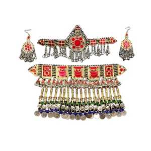 ชุดเครื่องประดับสำหรับผู้หญิง คอลเลคชั่นงานแต่งงาน งานเลี้ยง และงานอีด  ชุดเครื่องประดับสไตล์อัฟกัน สินค้ามาแรง ชุดเครื่องประดับแฟชั่น - Product Image 1
