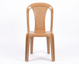 Cheap Price Plastic Rattan Backrest <b>Stackable</b> Wood Grain Color Knock Down Design pp Resin <b>Chair</b> <b>DINING</b> <b>Chairs</b> for Sale - Product Image 4