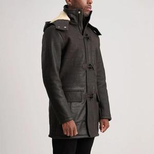 New Trending Men's Leather Long <b>Trench</b> <b>Coat</b> High Quality Eco-Friendly Breathable Quick Dry Customizable Reasonable Price TOPEAK - Product Image 5