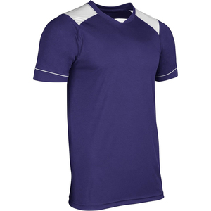 T-shirt sportif pour homme à manches courtes, col rond, manches raglan, jersey tricoté 100% coton, séchage rapide, coupe classique, couleur unie - Product Image 1